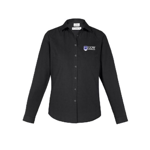 Picture of Biz Collection Ladies Memphis Shirt Long Sleeve 60% Cotton 40% Polyester