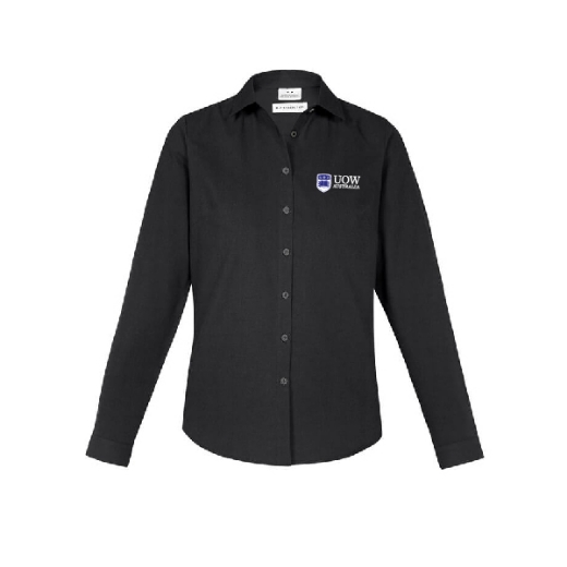 Picture of Biz Collection Ladies Memphis Shirt Long Sleeve 60% Cotton 40% Polyester