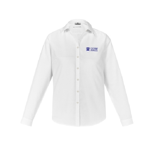 Picture of Biz Collection Ladies Memphis Shirt Long Sleeve 60% Cotton 40% Polyester