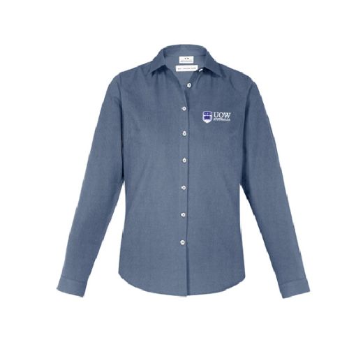 Picture of Biz Collection Mens Memphis Shirt Long Sleeve 60% Cotton 40% Polyester