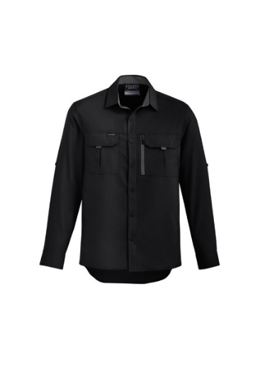 Picture of Syzmik Mens Outdoor Shirt Polyester Ripstop Long Sleeve