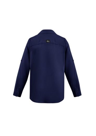 Picture of Syzmik Mens Outdoor Shirt Polyester Ripstop Long Sleeve