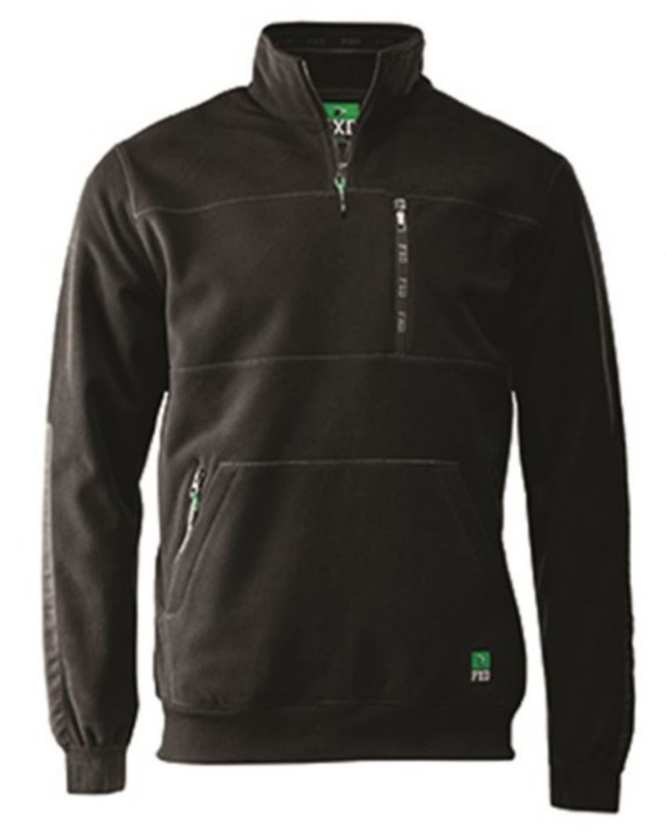 Picture of F.X.D Bonded Membrane Quarter Zip Jumper