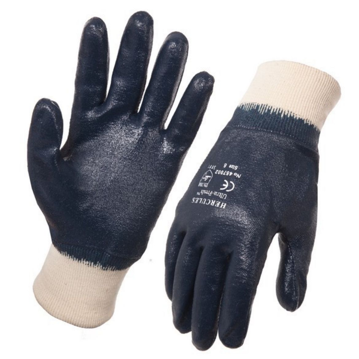 Picture of Hercules Nitrile Medium Weight Full Dip Knit Wrist Glove