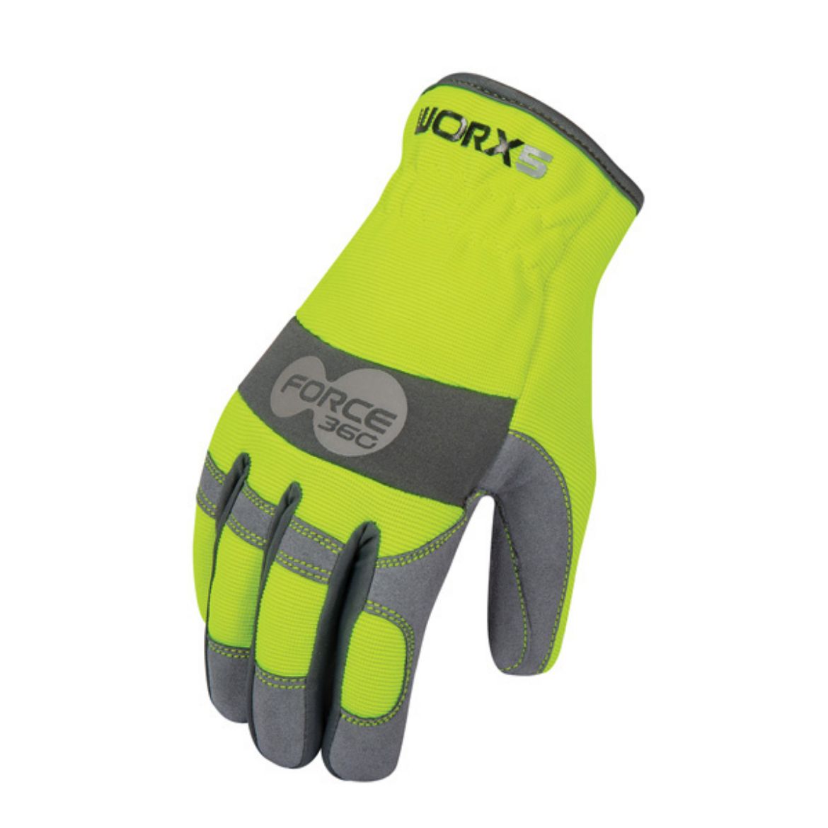 Picture of Force360 Worx5 Original Fast Fit Hi Vis Mechanics Glove