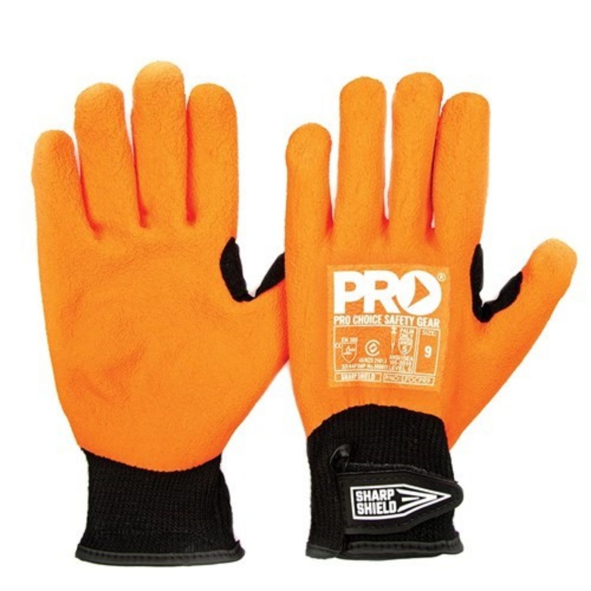 Picture of ProChoice Sharp Shield Needle Resistant Gloves Orange