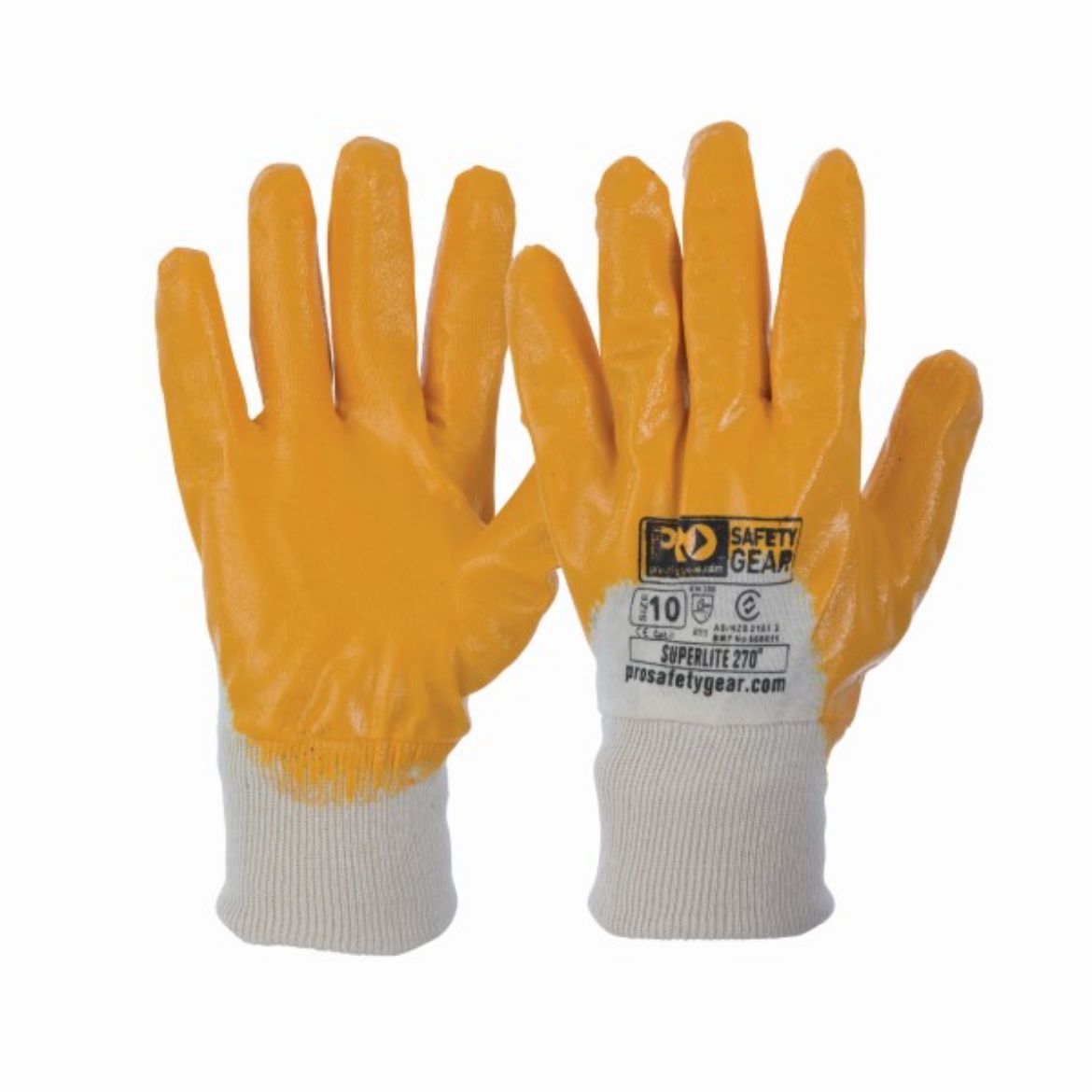 Picture of ProChoice SuperLite Nitrile 3/4 Dip Glove Orange