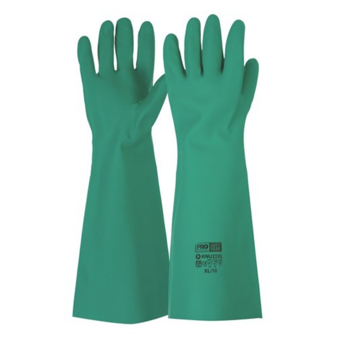 Picture of Glove Nitrile Chemical Glove Green 45cm