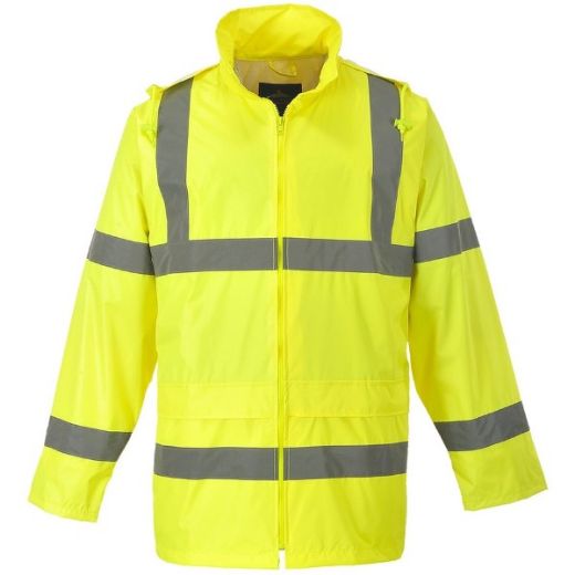 Picture of Portwest Wet Weather Jacket with Reflective Tape