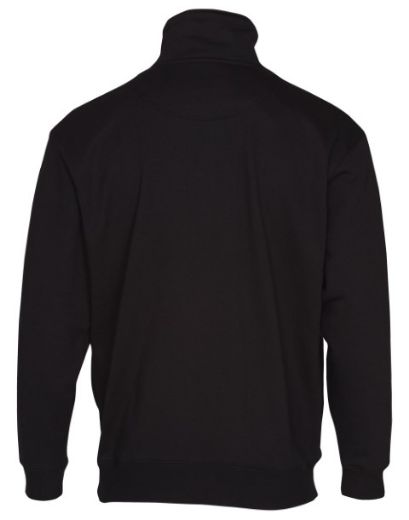 Picture of Winning Spirit Adults American Style 1/2 Zip Fleecy Sweat Top