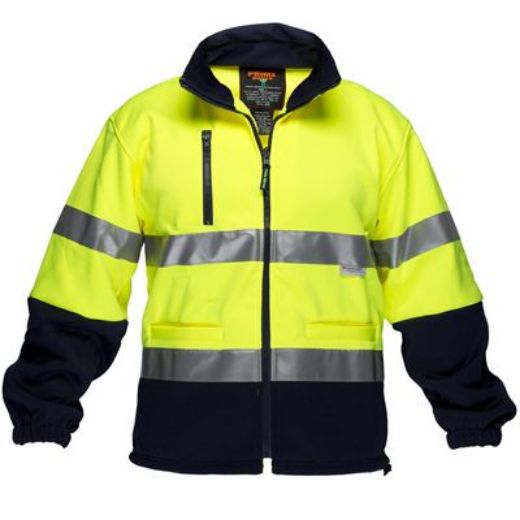 Picture of Prime Mover Fleece Jacket Water Repellent with Reflective Tape