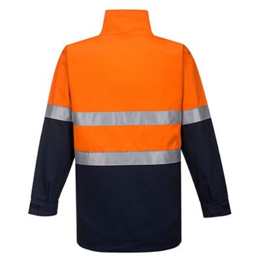Picture of Prime Mover Hume 100% Cotton 4 in 1 Jacket with 2 Ring Reflective Tape