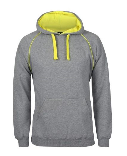Picture of JB's Adults Contrast Fleecy Hoodie Cotton/Polyester Fleece