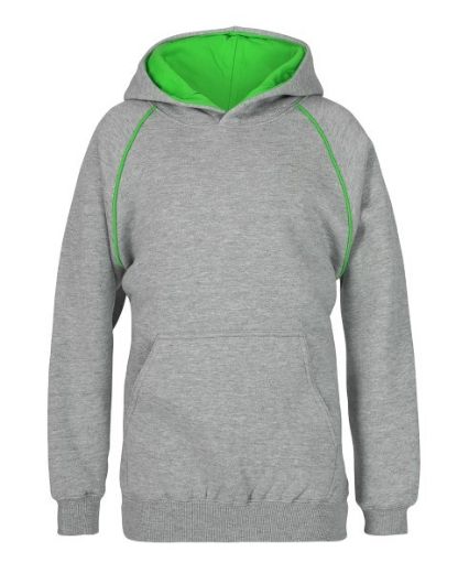Picture of JB's Adults Contrast Fleecy Hoodie Cotton/Polyester Fleece