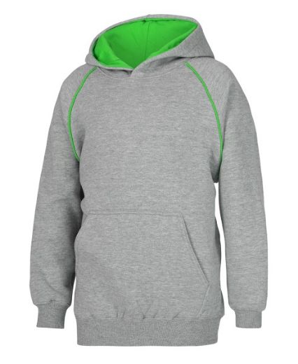 Picture of JB's Adults Contrast Fleecy Hoodie Cotton/Polyester Fleece
