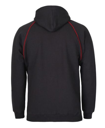 Picture of JB's Adults Contrast Fleecy Hoodie Cotton/Polyester Fleece