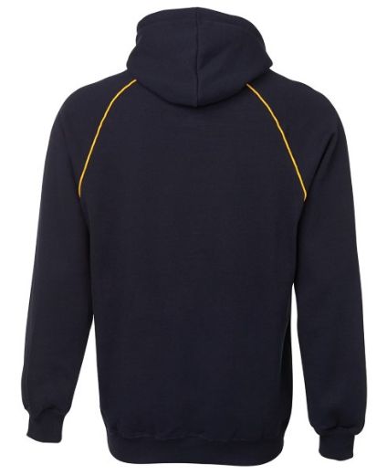 Picture of JB's Adults Contrast Fleecy Hoodie Cotton/Polyester Fleece