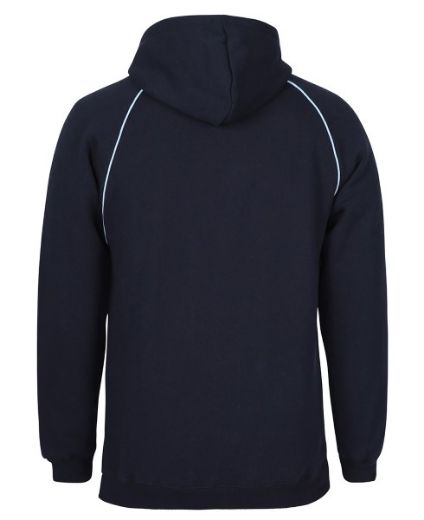 Picture of JB's Adults Contrast Fleecy Hoodie Cotton/Polyester Fleece