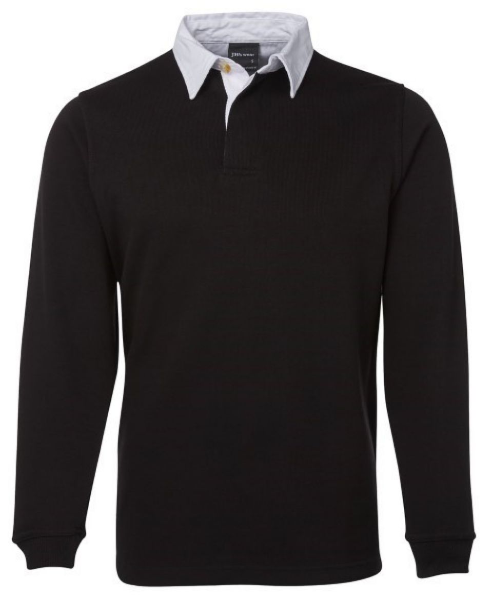 Picture of JB's Adults 2 Tone Rugby Shirt Long Sleeve