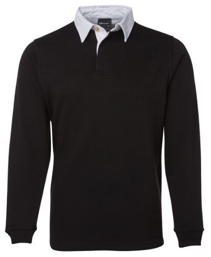 Picture of JB's Adults 2 Tone Rugby Shirt Long Sleeve