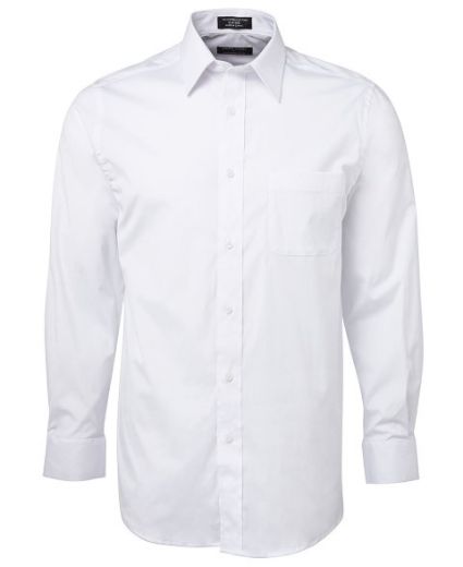 Picture of JB's Mens Urban Poplin Shirt Long Sleeve