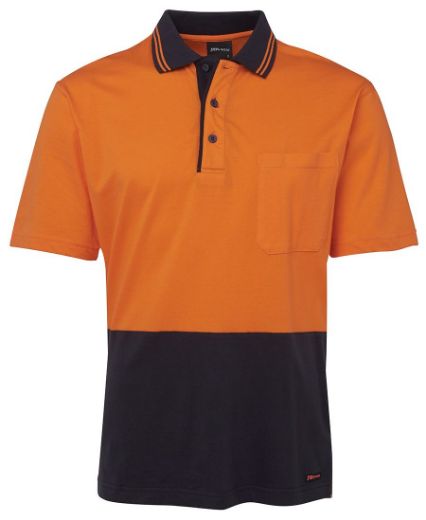 Picture of JB's Hi Vis 100% Cotton Short Sleeve Polo Shirt