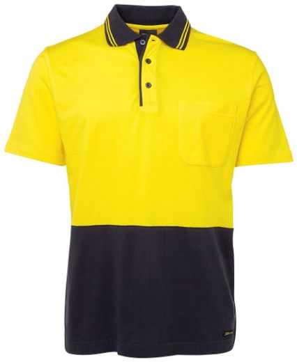 Picture of JB's Hi Vis 100% Cotton Short Sleeve Polo Shirt
