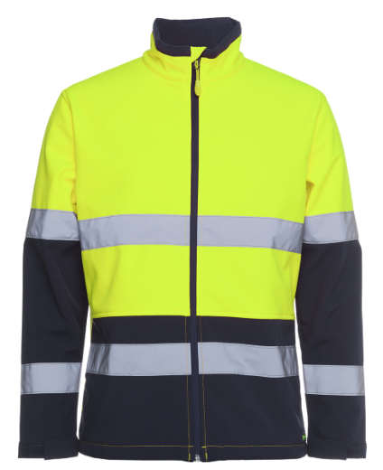 Picture of JB's Hi Vis Water Resistant Softshell Jacket 2 Tone
