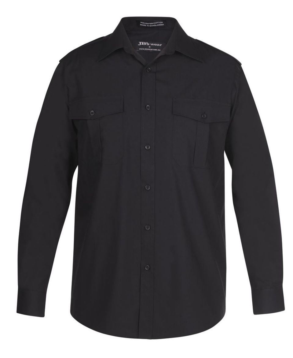 Picture of JB's Mens Epaulette Shirt Long Sleeve