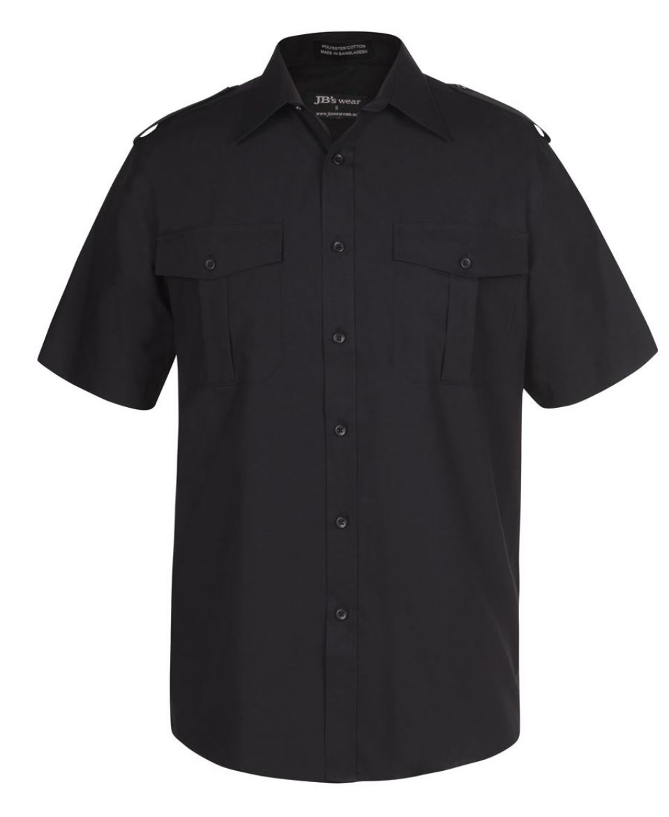 Picture of JB's Mens Epaulette Shirt Short Sleeve