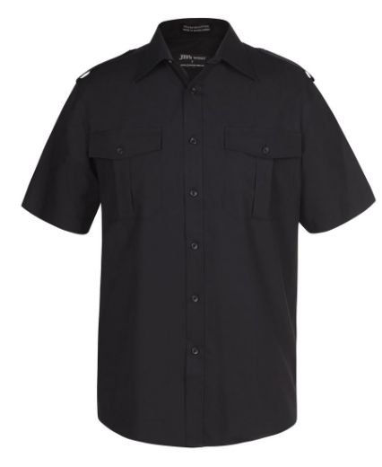 Picture of JB's Mens Epaulette Shirt Short Sleeve