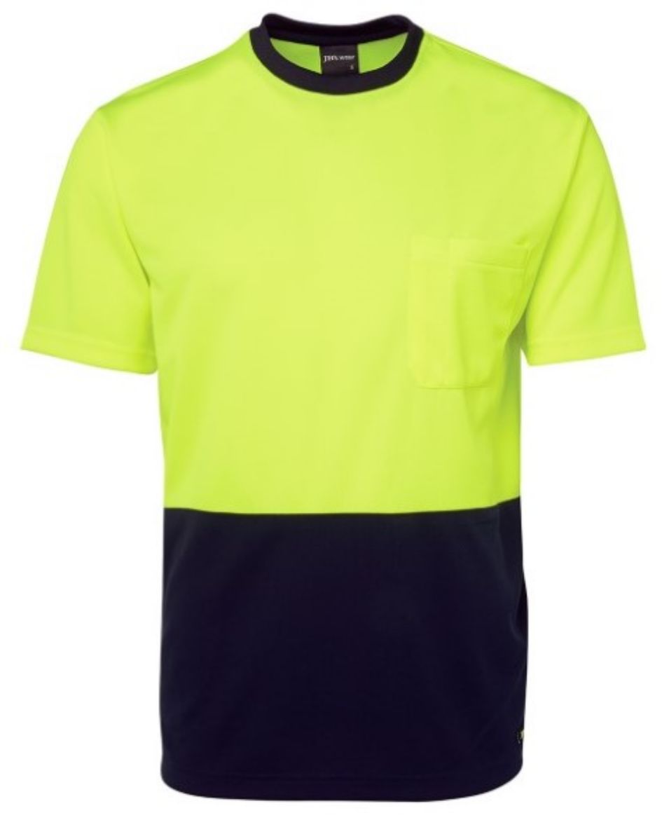 Picture of JB's Hi Vis Traditional T-Shirt Short Sleeve 100% Polyester 2 Tone