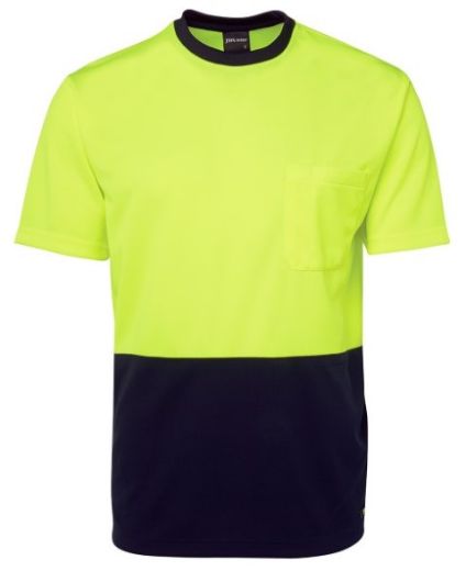 Picture of JB's Hi Vis Traditional T-Shirt Short Sleeve 100% Polyester 2 Tone