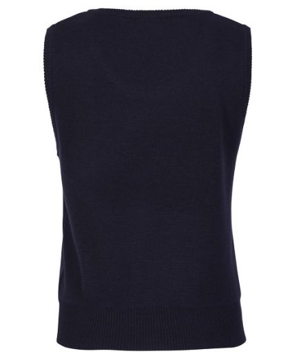 Picture of JB's Ladies Knitted Crew Neck Vest 50% Wool 50% Acrylic