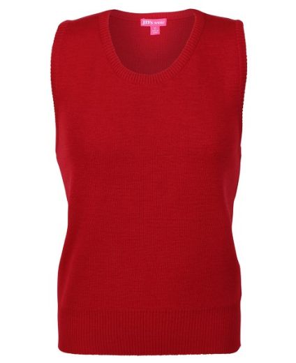 Picture of JB's Ladies Knitted Crew Neck Vest 50% Wool 50% Acrylic