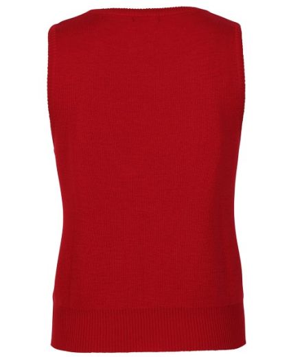 Picture of JB's Ladies Knitted Crew Neck Vest 50% Wool 50% Acrylic