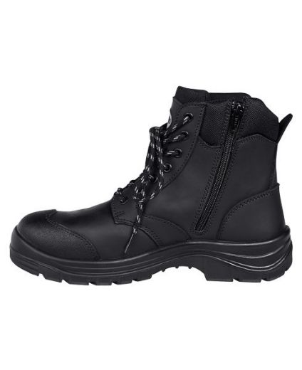 Picture of JB's 5" Side Zip Lace Up Boot