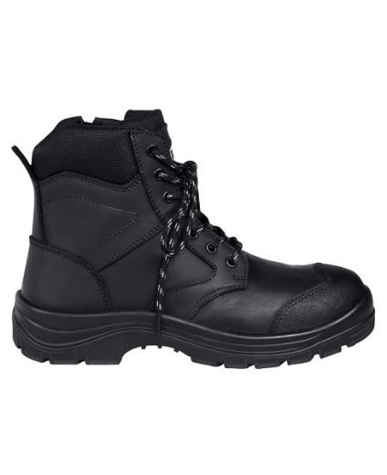 Picture of JB's 5" Side Zip Lace Up Boot