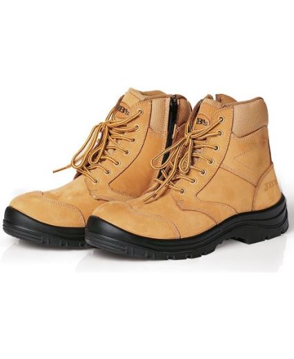 Picture of JB's 5" Side Zip Lace Up Boot