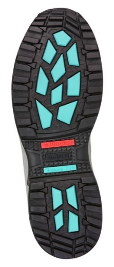 Picture of King Gee Ladies Tradies Lace Up Zip Side Boots Black