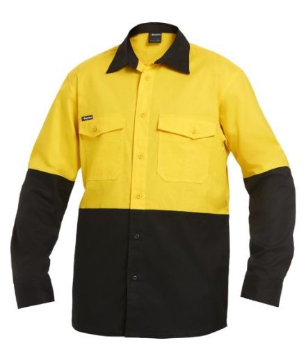Picture of King Gee Workcool 2 Shirt 145gsm Ripstop Long Sleeve