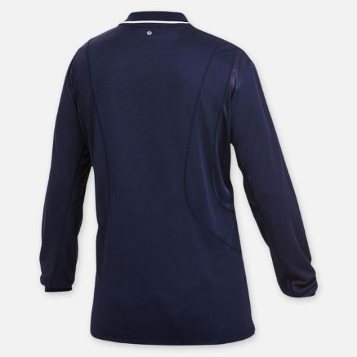 Picture of King Gee Workcool Polo Shirt Long Sleeve Navy