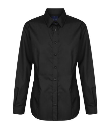 Picture of Gloweave Ladies Nicholson Premium Poplin Long Sleeve Shirt