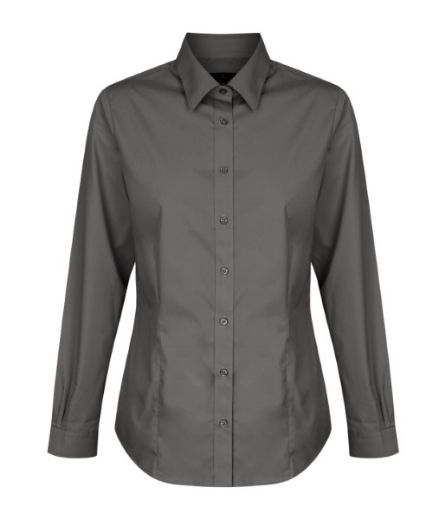 Picture of Gloweave Ladies Nicholson Premium Poplin Long Sleeve Shirt