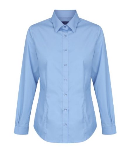 Picture of Gloweave Ladies Nicholson Premium Poplin Long Sleeve Shirt