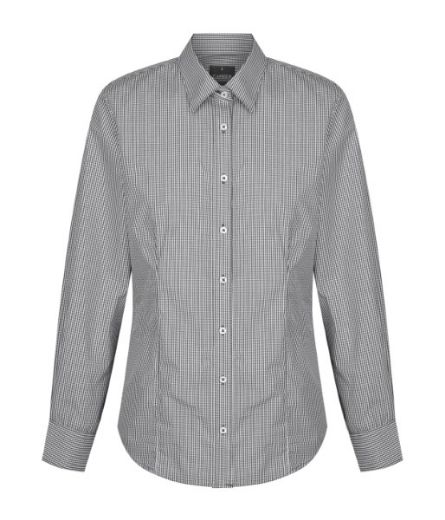 Picture of Gloweave Ladies Westgarth Gingham Check Long Sleeve Shirt