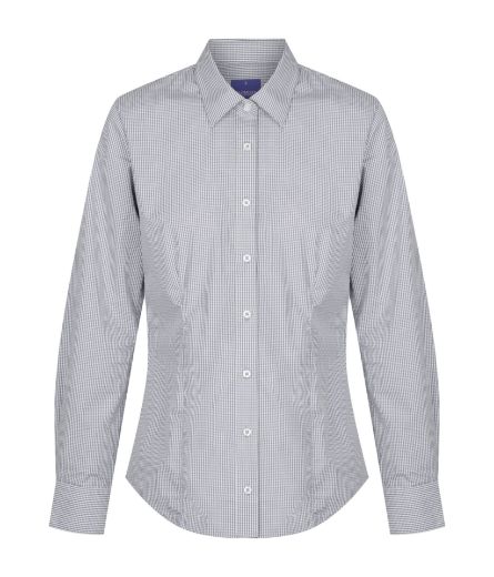 Picture of Gloweave Ladies Westgarth Gingham Check Long Sleeve Shirt