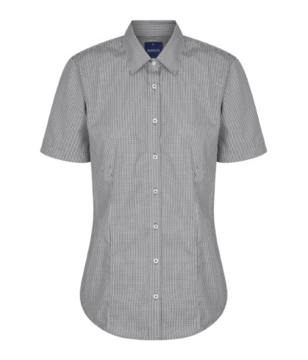 Picture of Gloweave Ladies Westgarth Gingham Check Short Sleeve Shirt
