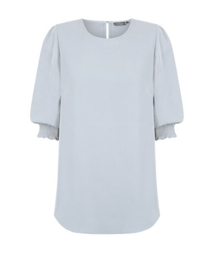 Picture of Gloweave Ladies Lola 3/4 Sleeve Shirred Cuff Soft Top