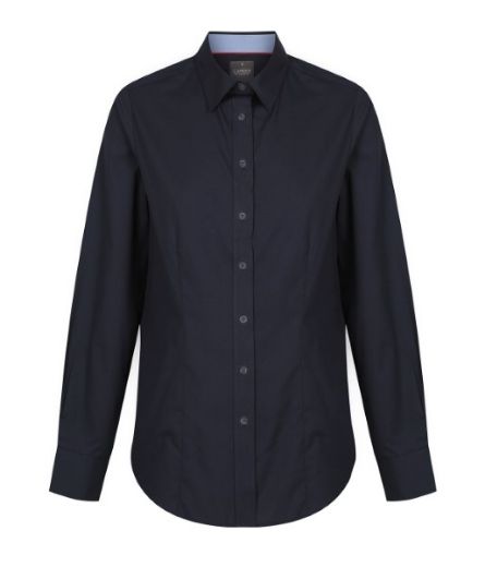 Picture of Gloweave Ladies Bradford Fine Oxford Long Sleeve Shirt